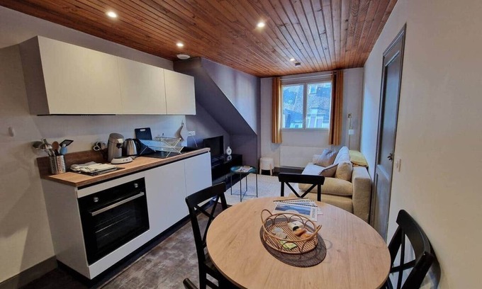 Bagneres-de-Bigorre Apartment | T2 attic in the city center, Le Monne