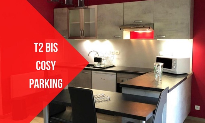 Les Roches-de-Condrieu Apartment | T2 BIS - Parking - Cosy