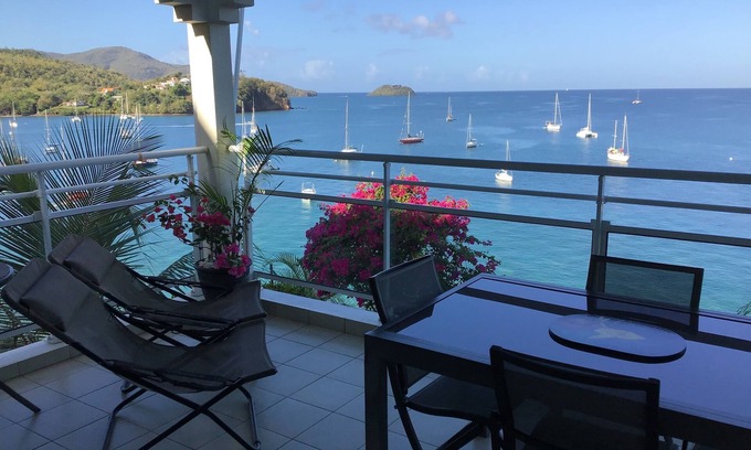 Pointe du Bout Apartment | T2 * Breathtaking sea view Quality fixtures and fittings, 2 minutes walk from the beach