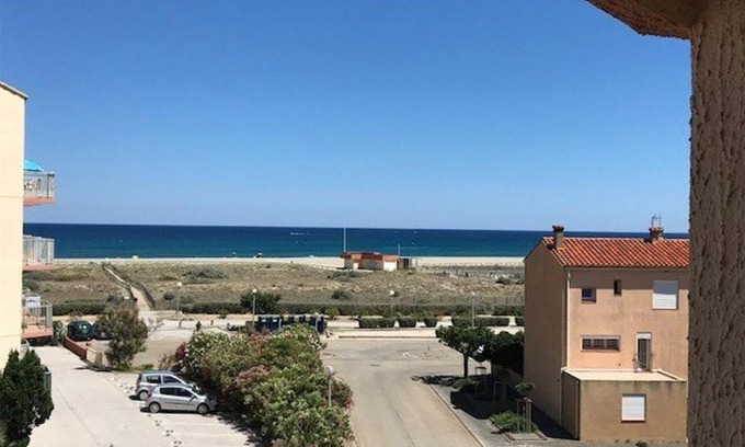 Le Barcares Apartment | T2+cabine, clim, parking privé, 4 pers, Le Barcarès - FR-1-81-430