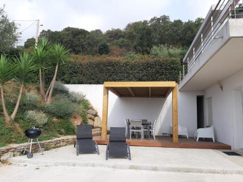 Furiani Apartment | T2 calme avec vue mer et borne de recharge sur demande