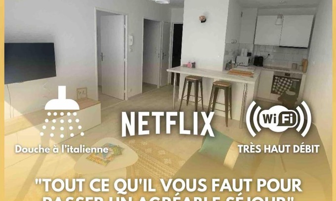Arsenal-Redon Apartment | T2 Neuf en plein cœur de Rennes au bord de la vilaine