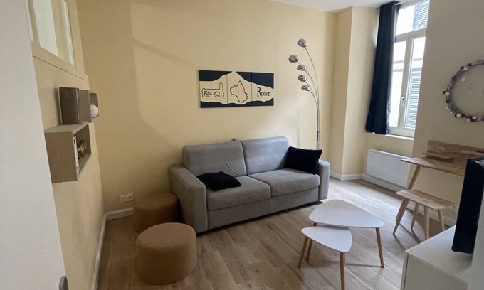 Rodez Apartment | T2 Rénové Hyper Centre, à 50 m de la Cathédrale