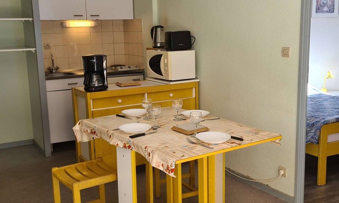 Saint-Lary-Soulan Apartment | T2 with balcony, 6 ppl, parking, ski locker - Saint-Lary-Soulan