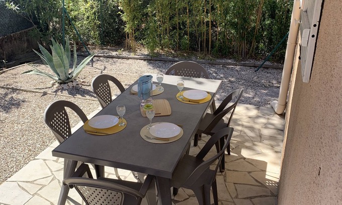 Le Boulou House | T3 Maison de Vacances Climatisée Pour Famille et Curistes