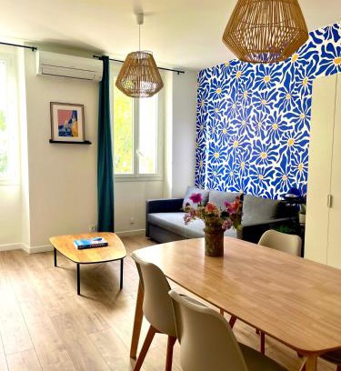 Le Pharo Apartment | T3 plage des Catalans - 10 min Vieux port