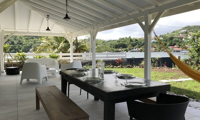 Pointe du Bout Apartment | T4 renovated with private garden in Trois Ilets, beach 200m, sea view