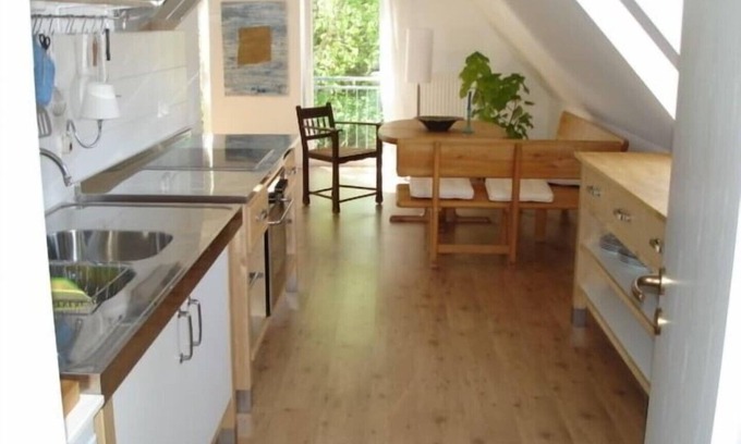 St. Peter-Ording Apartment | Take a deep breath and relax in the pine tree tops by the sea