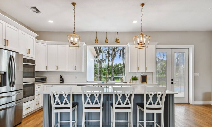 Lutz Other | Tampa's immaculate private paradise heated pool lake house 1 acre