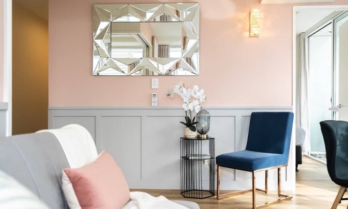 Auckland Central Business District Apartment | Tasteful Luxury Modern AC 2BR Next to Albert Park
