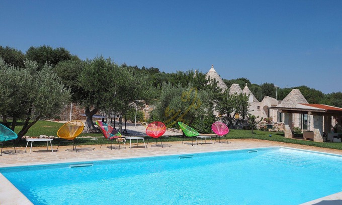 Monopoli House | TD Trulli della Magnolia Trulli w/Amazing Garden