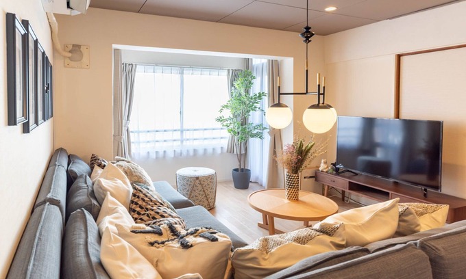 Nishinari Apartment | Tenka Chaya 3 minutes on foot 2LDK 46 Desig - 206/Osaka Ōsaka