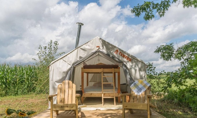 Belfast RV Rental | Tentrr Signature Site - Pearl Brook Farm Overlook