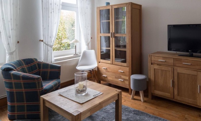 Fehmarn Apartment | Terrassenwohnung "Lönneberger" im Ferienhof Nielson
