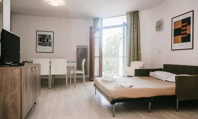 Allevard Apartment | Terres de France - Appart'Hotel le Splendid - 2 Room Apartment 4 People double bed