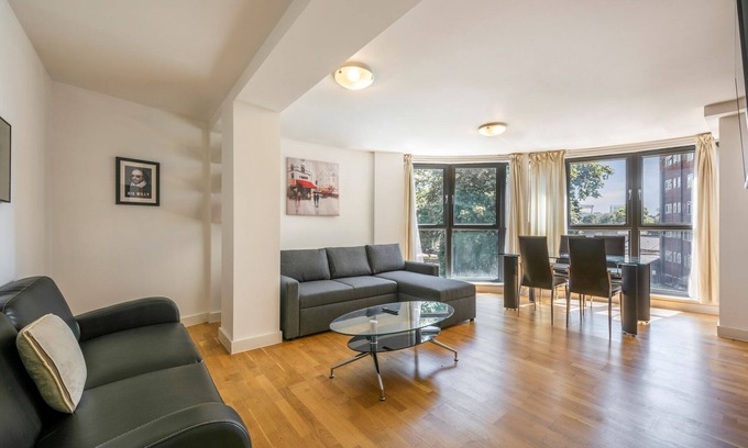 St. Pancras and Somers Town Apartment | The Anarchist - Camden - by Frankie Says