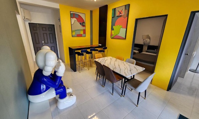 Brinchang Apartment | The Art Gallery Emerald Avenue Cameron Highlands 10Pax 828 Wifi