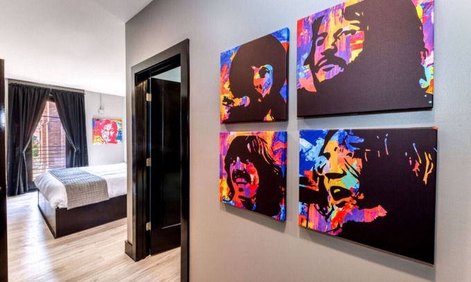 Biloxi Hotel | The Bella's Abbey Road Suite, Sleeps 2, Private Balcony
