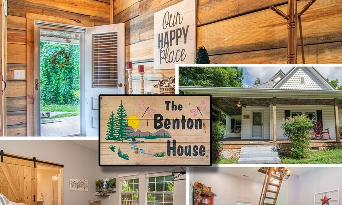 Benton House | The Benton House perfect for kayaker and hikers