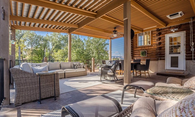 Grand Junction House | The Cabin: Luxury Log Home with Private Pool