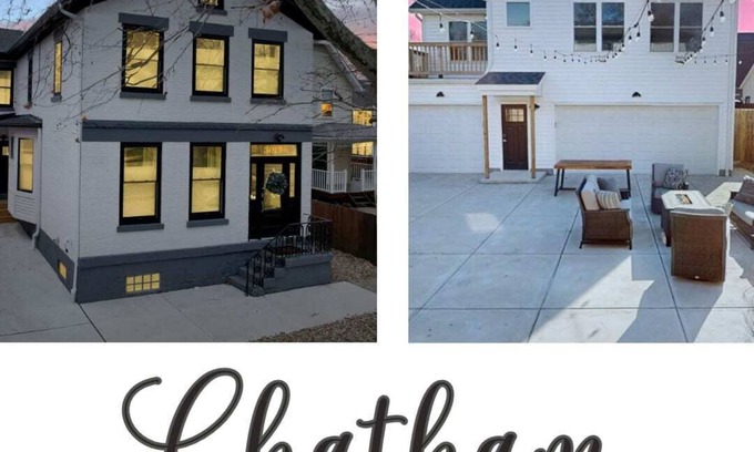 Ohio City House | The Carriage House and The Chatham Manor | Hot Tub