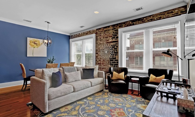 Historic District - North Condo | The Center of Savannah! Parking Pass Provided, Premium Access to Downtown