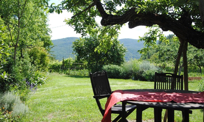 Radicondoli House | The charm of 'Il Susino' is that is situated in a centuries old farmhouse.