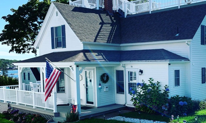 Boothbay Harbor House | The Helm House® w/Private Rooftop Deck - Harbor Views and Personalized Planning