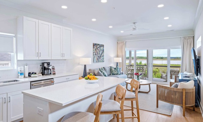 Georgetown House | The Heron | Pool + Marsh Views, Private Boat Slip!