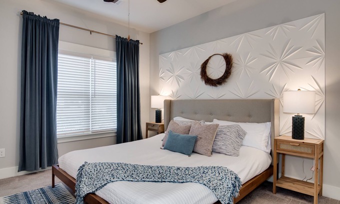 Gracewood Apartment | The James | Modern King Bed apartment outside Ft. Gordon