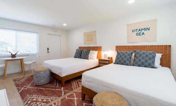 Cocoa Beach Condo | THE JUNI - Studio Steps to Beach, Downtown Cocoa