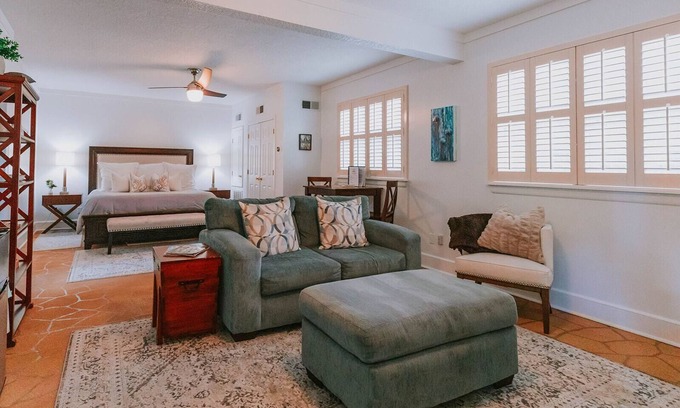 Biloxi House | The King Suite - Only 1 block to Front Beach! Perfect location in Ocean Springs!