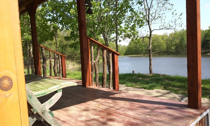 Compton House | The Lily Pad, headwaters of Eden Falls
