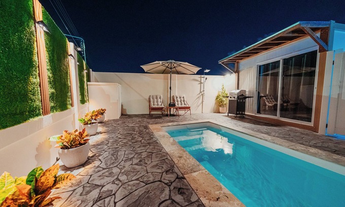 Oranjestad Apartment | “The Love Corner”nCozy studio with fenced private pool