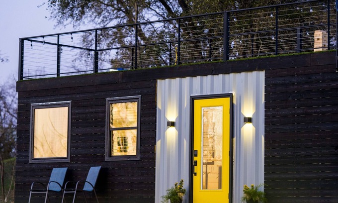 Waco Apartment | The Mainsail Tiny Container Home Waco