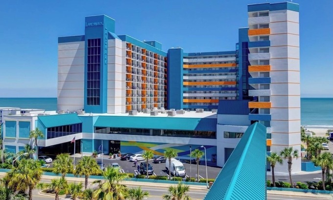 Myrtle Beach Hotel | The ocean is calling you to Landmark Resort ocean front A whole entire condo