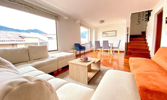 Usaquen Apartment | The only Penthouse at Unicentro mall best zone, less than a block from the mall.