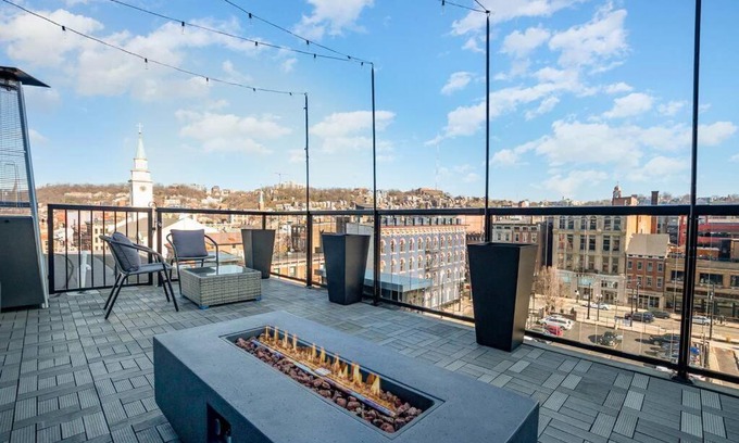 Over-the-Rhine Apartment | The Penthouse- Heart of OTR w/Rooftop Terrace