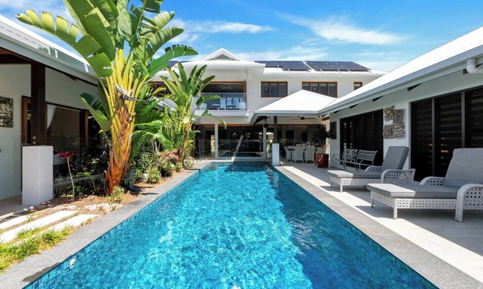 Trinity Beach House | The Peony Isle Luxe Lakeside Haven with Pool and Spa