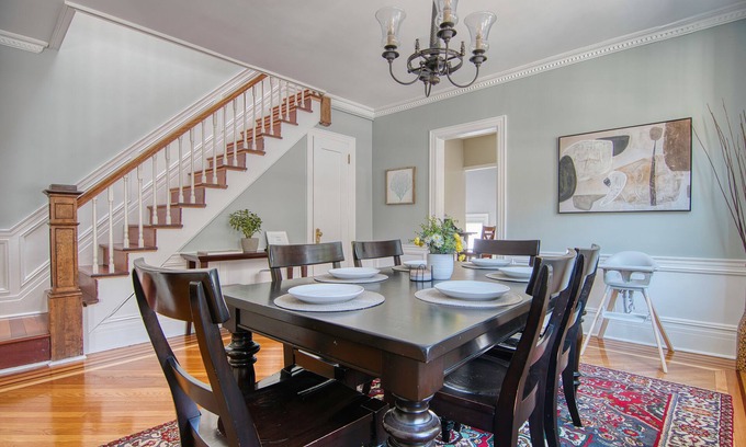 Prospect-Lefferts Gardens Historic District House | The Perfect Place To Stay: King Beds, Outdoor Space, Driveway Parking, Spacious