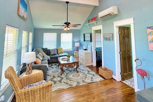 Surfside Beach House | The Pink Flamingo Beach Gulf views