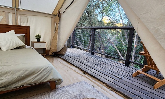 Fallbrook RV Rental | The Portal - Glamping with Splitrock Valley Views