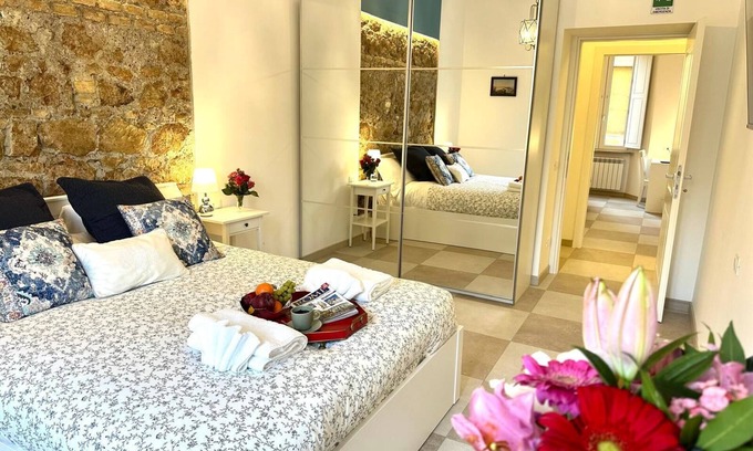 Esquilino Apartment | The Prince Suite: Renovated 3-bedroom/2-bathroom in Central Rome With AC