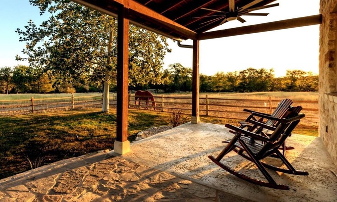 Grapetown Other | The Ranch House for 2 @ TimberRose Ranch hot tub