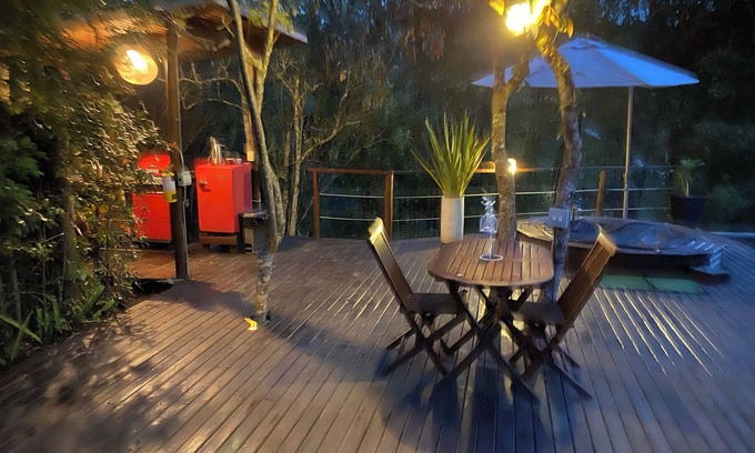 Santa Fe Cottage | The retreat, beautiful cabin with forest view, privacy, silence and peace.