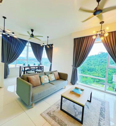 Kuala Lumpur Apartment | The Ridge at KL East mall Luxury 2BR Residence with City Skyline View جناح السلام
