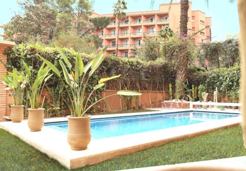 Hivernage Apartment | The Ruby Apartment with Private Swimming Pool - Hivernage Quarter - By Goldex Marrakech