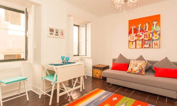 Encarnacao Apartment | The Shabby Chic Bairro Alto is a One-bedroom Apartment Located in Bairro Alto