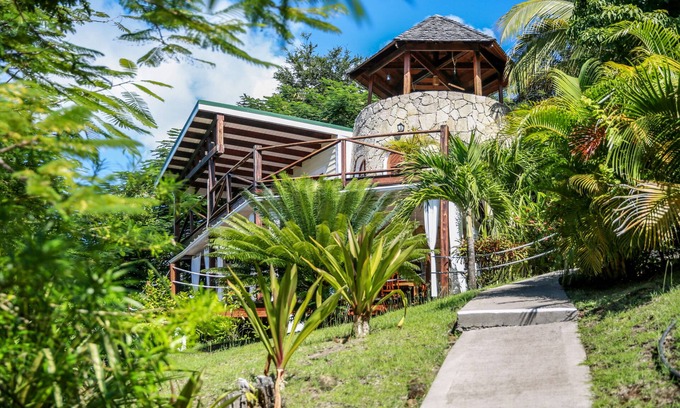 Lance aux Epines House | The Sugar Mill Tower - 2 BR Romantic Seaview Retreat