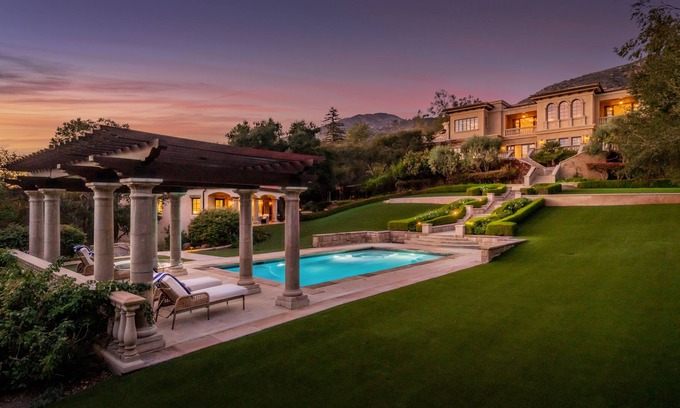 Golden Quadrangle House | The Villa - Lavish Montecito Estate